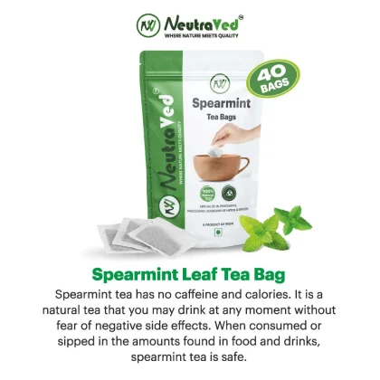 Spearmint Leaves Tea Bag image 2